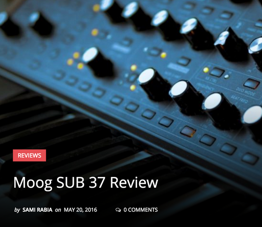 My review of the Moog sub37